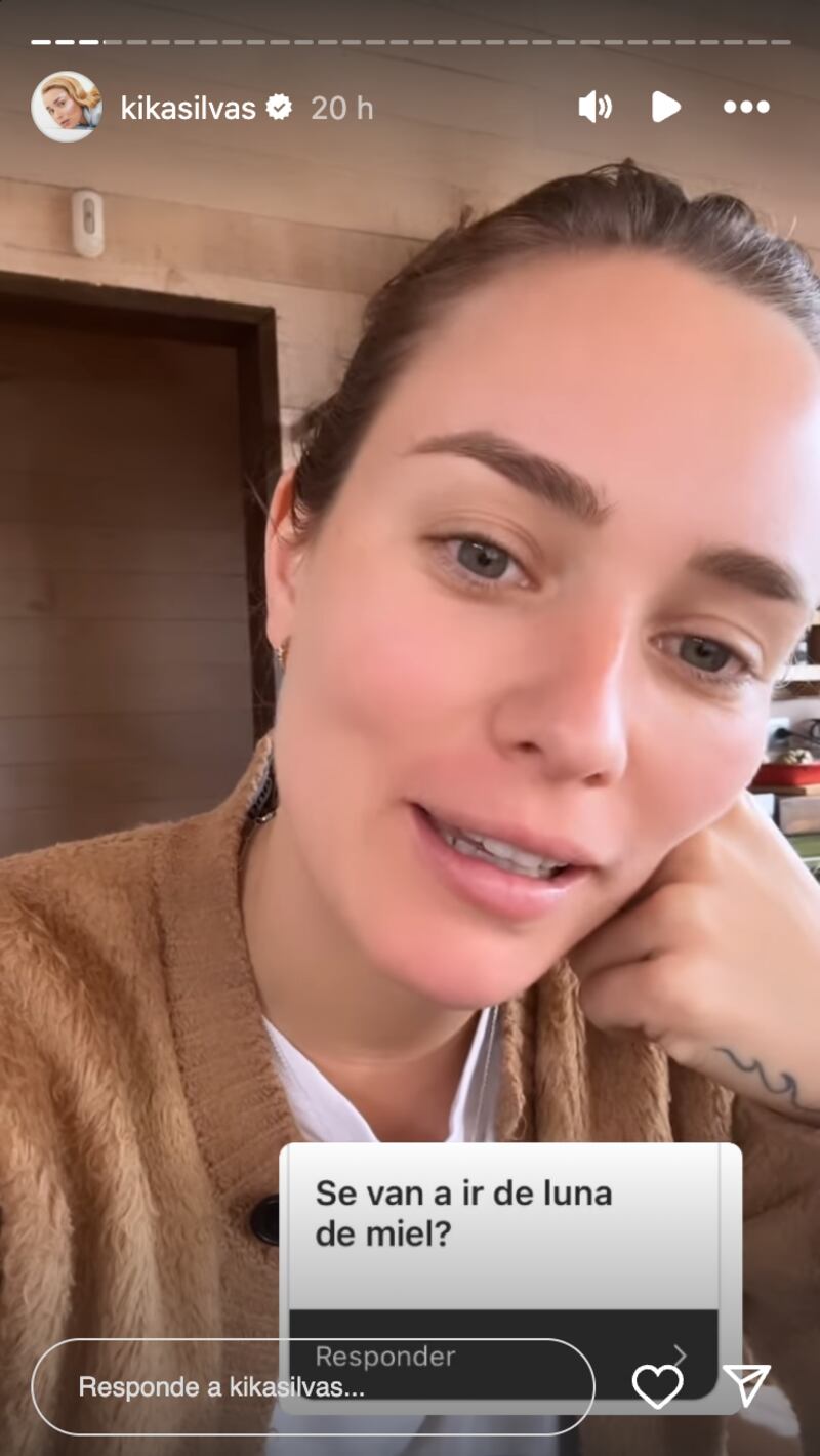 Historias de Kika Silva | Fuente: Instagram