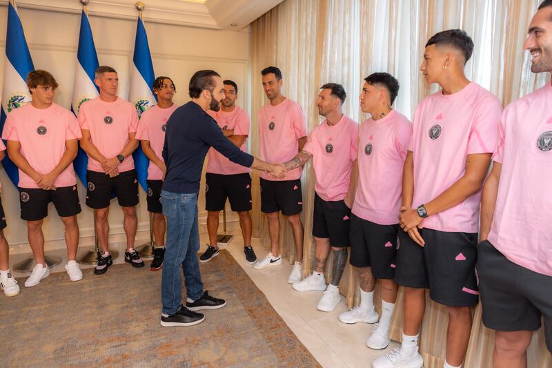 Inter de Miami y Nayib Bukele