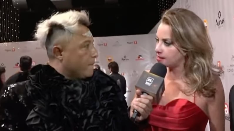 Sergio Rojas y Titi Ahubert | Captura: Que te lo dicen las estrellas