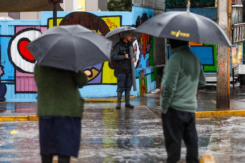 Lluvias en la Región Metropolitana
