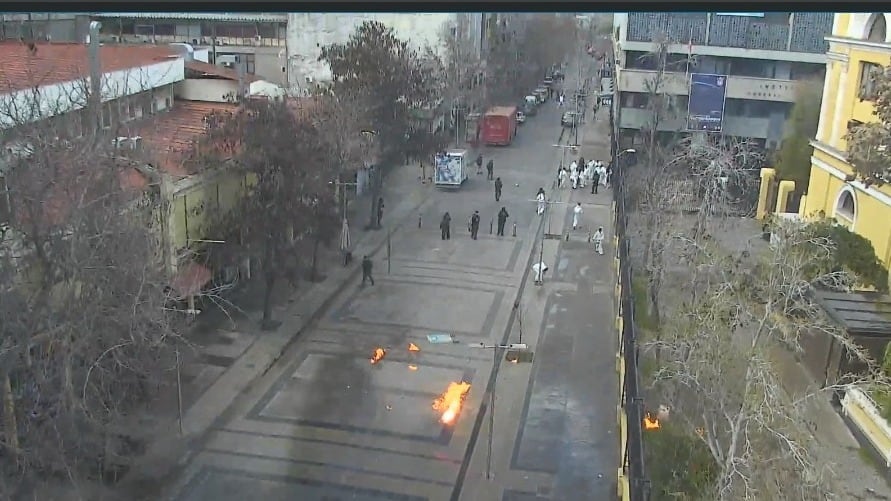 Desórdenes en el Instituto Nacional