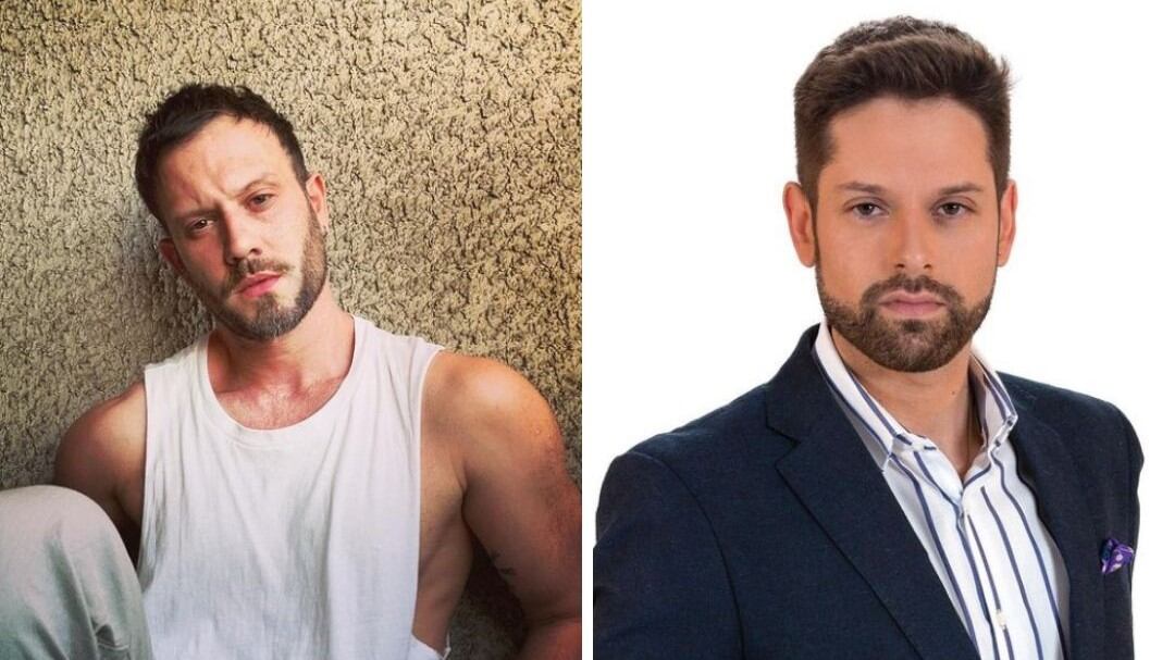 Hernán Contreras y Michael Roldán