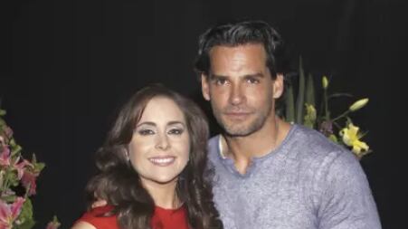 Cristián de la Fuente y Karyme Lozano