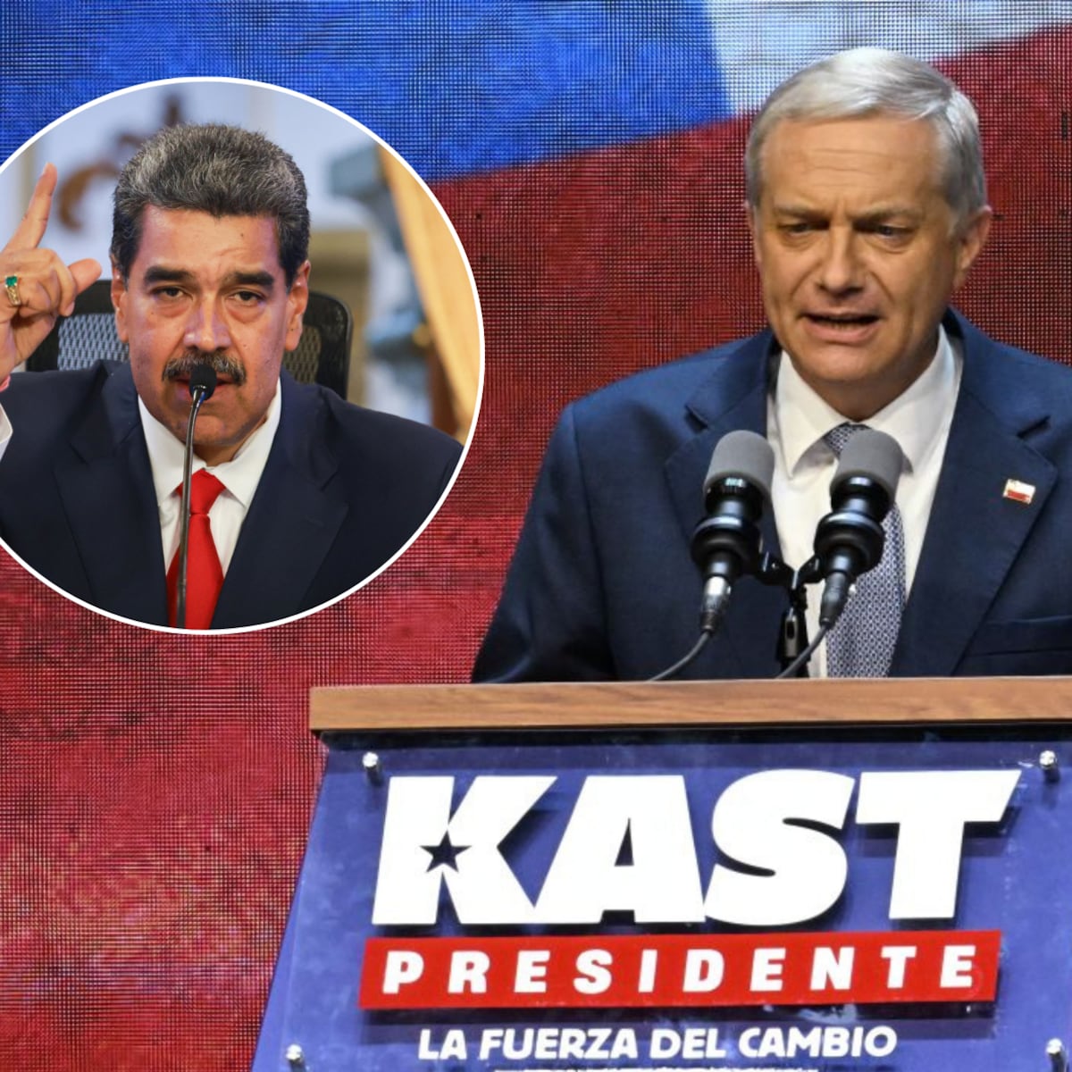 José Antonio Kast responde a Nicolás Maduro y cuestiona políticas venezolanas José Antonio Kast responde a Nicolás Maduro y cuestiona políticas venezolanas
