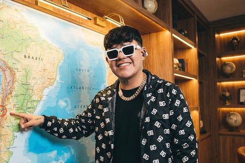 Junior H confirma show en Chile y cerrará su primera gira por Latinoamérica