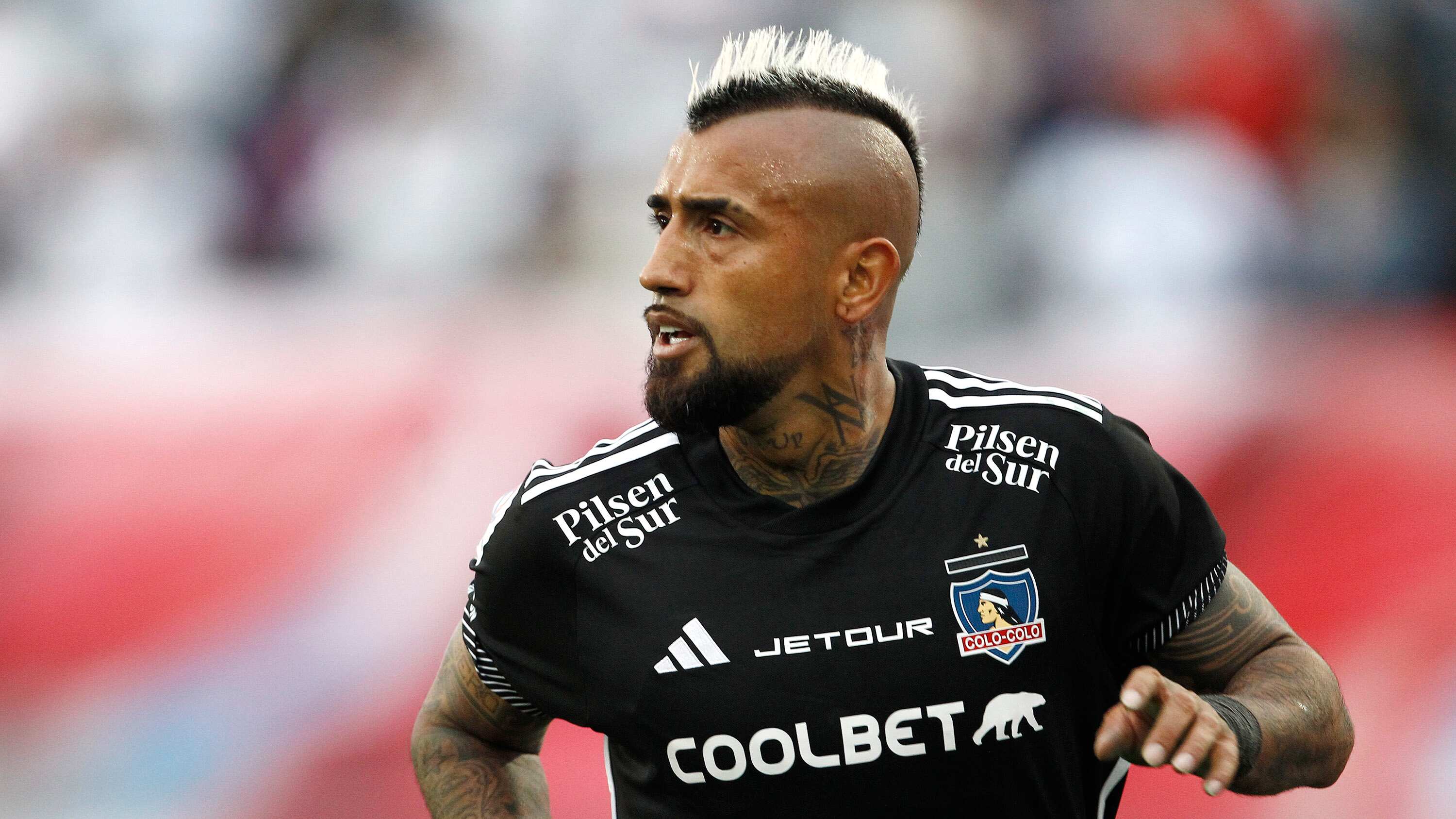 CAMPEONATO NACIONAL 2024: Universida Católica vs colo Colo | 20 DE ABRIL DE 2024,SANTIAGO
Arturo Vidal festeja Sul gol durante el partido, válido por la novena fecha del campeonato de nacional 2024, entre Universidad Católica y Colo Colo disputado en el estadio Santa Laura
FOTO:ERNESTO GUEVARA/ AGENCIA UNO