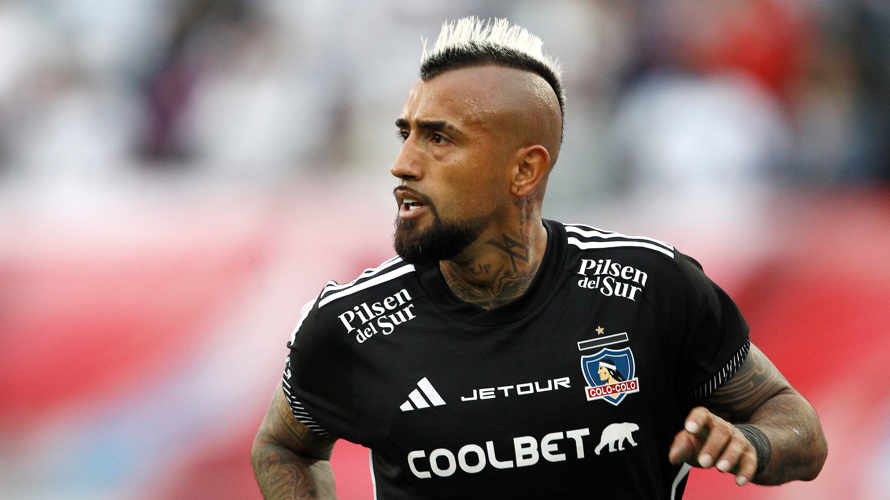CAMPEONATO NACIONAL 2024: Universida Católica vs colo Colo | 20 DE ABRIL DE 2024,SANTIAGO
Arturo Vidal festeja Sul gol durante el partido, válido por la novena fecha del campeonato de nacional 2024, entre Universidad Católica y Colo Colo disputado en el estadio Santa Laura
FOTO:ERNESTO GUEVARA/ AGENCIA UNO