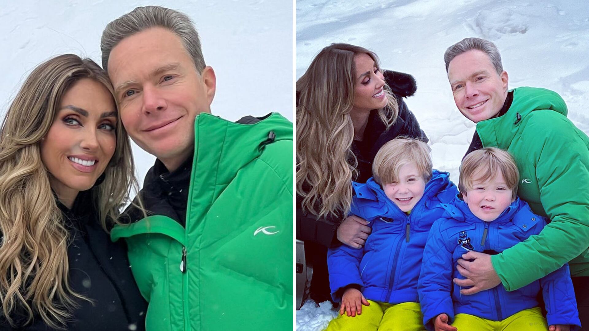 Manuel Velasco es el papá de sus dos hijos.