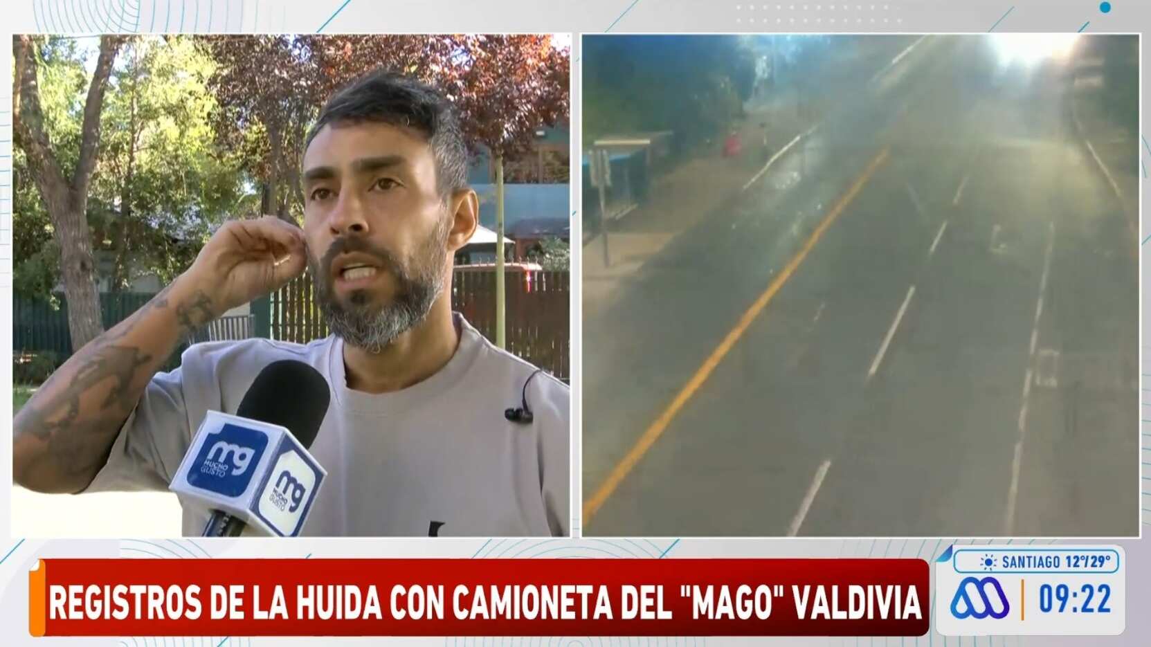 Jorge Valdivia por robo de camioneta
