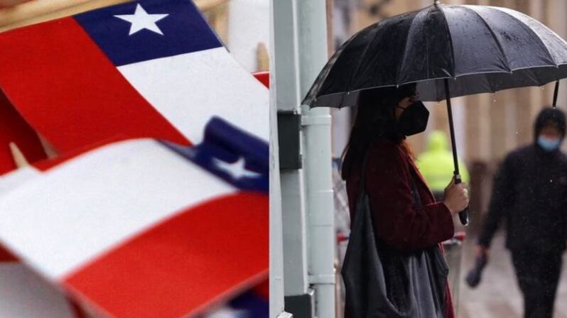 lluvia en fiestas patrias