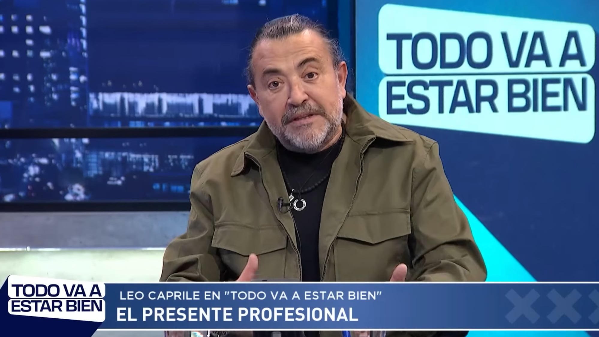 Leo Caprile se refirió a su presente laboral