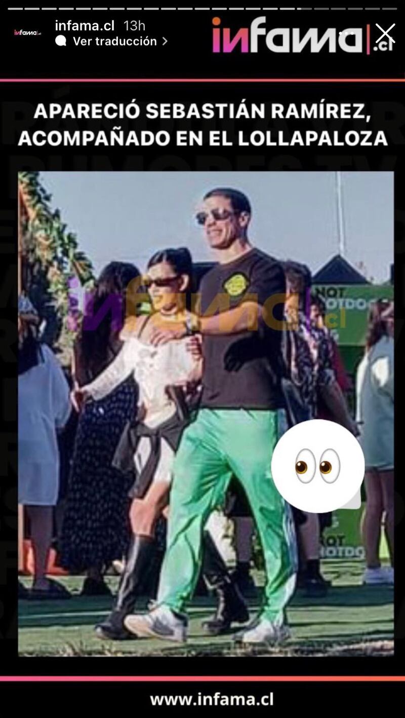 Seba Ramírez junto a Camilísima en Lollapalooza. Fotografía por Infama