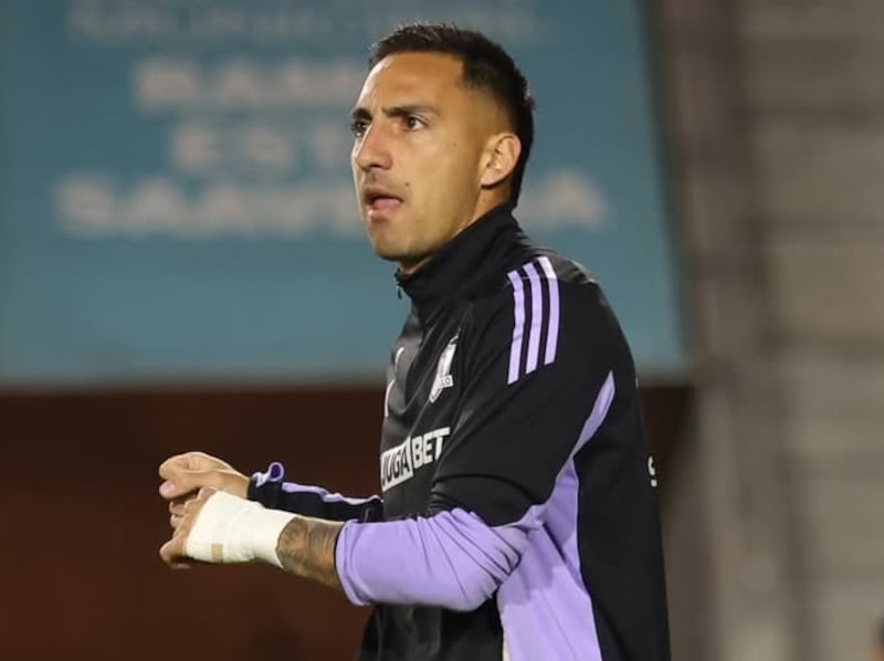 El delantero albo aseguró que la fuerte discusión entre Arturo Vidal y Fernando de Paul fue "puro show".