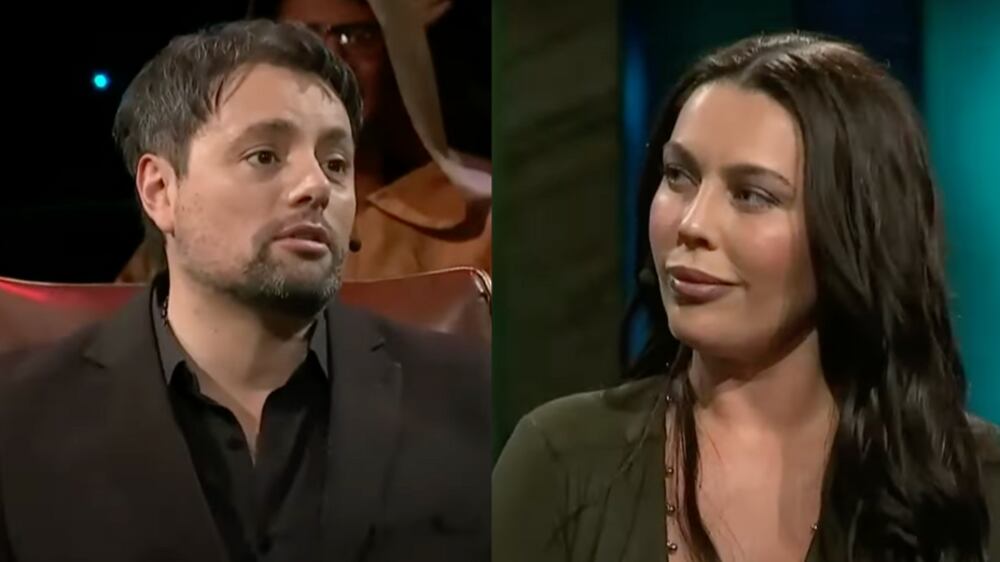 Daniela Aránguiz y Daniel Valenzuela | Captura: Canal 13
