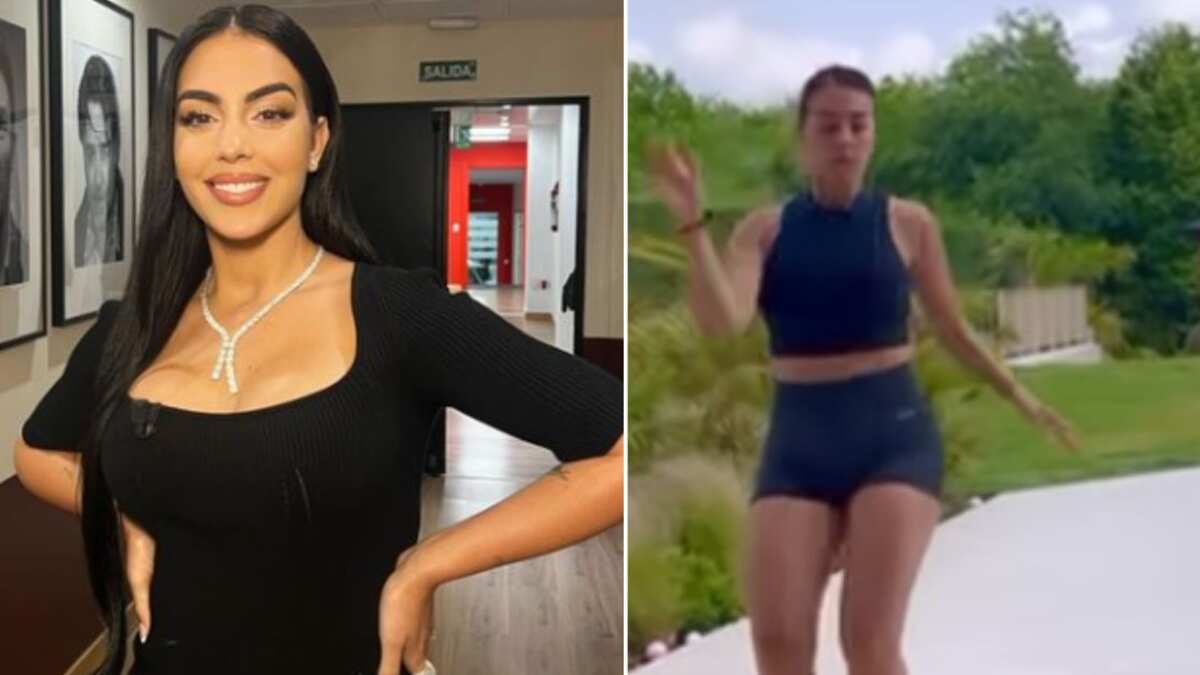 Georgina Rodríguez baile