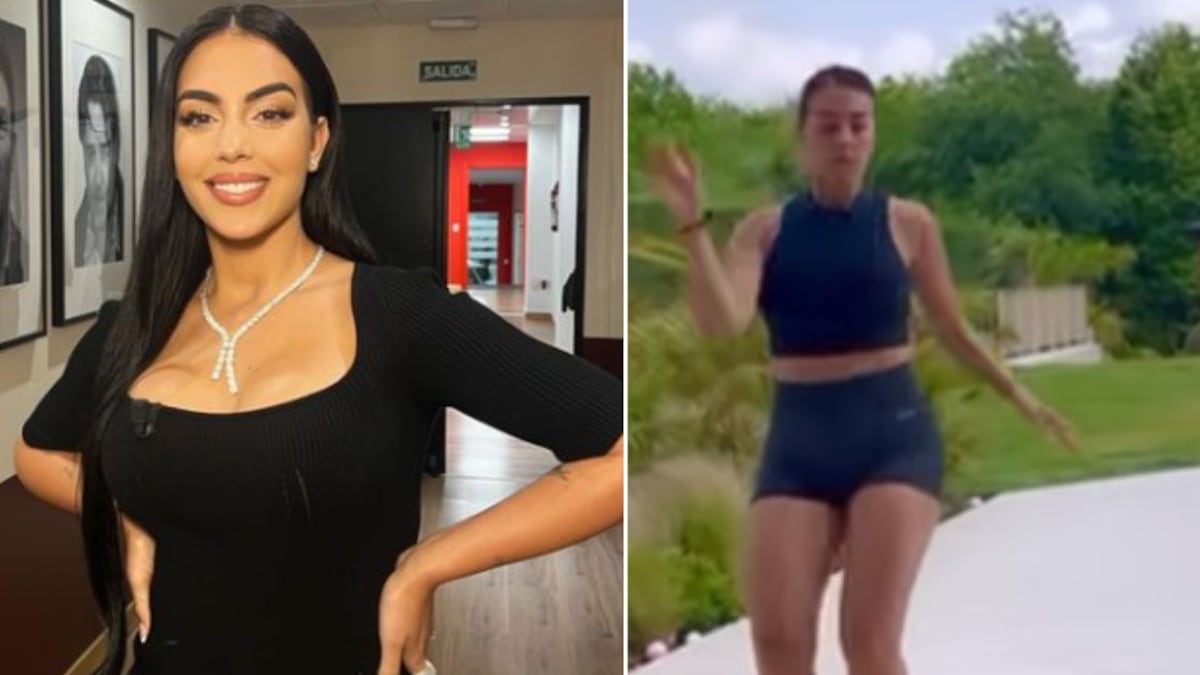 Georgina Rodríguez baile