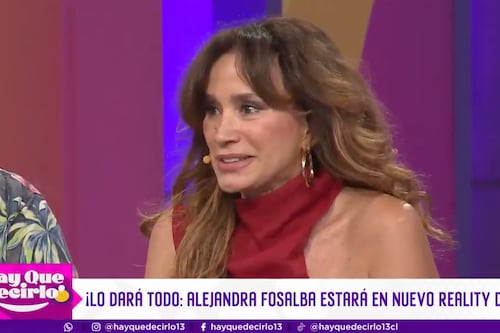 “Yo soy una mujer casada y mi marido siempre me ha dejado volar”: Alejandra Fosalba contó la reacción de su familia a su ingreso a reality de Canal 13