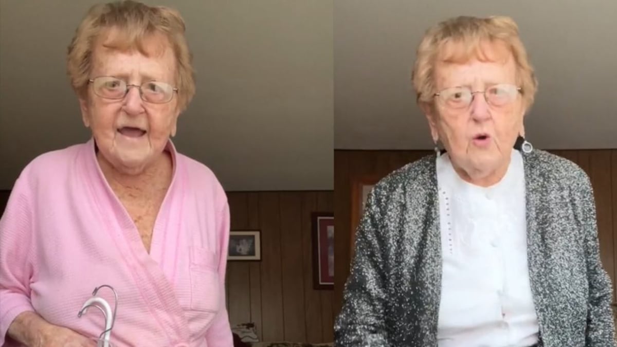 A sus 92 años, es toda una influencer