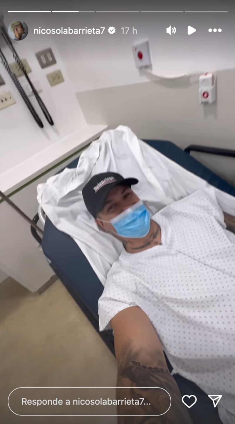 Historias de Nicolás Solabarrieta | Fuente: Instagram