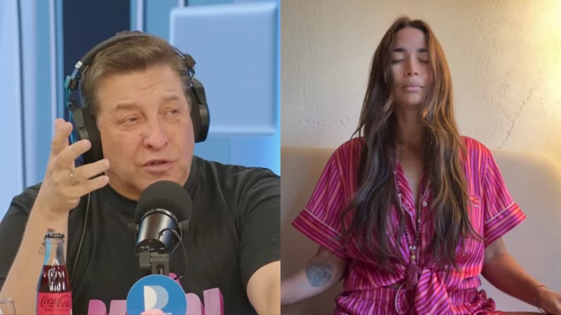 Julio César Rodríguez y Lisandra Silva | Captura: Seré Weón? e Instagram @lisandrasilva