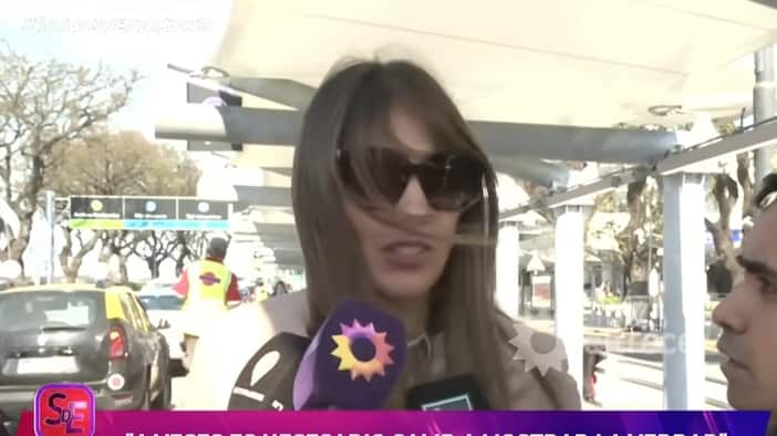 La modelo y presentadora de TV argentina se desligó de las investigaciones a su exposo por malversación de fondos públicos.