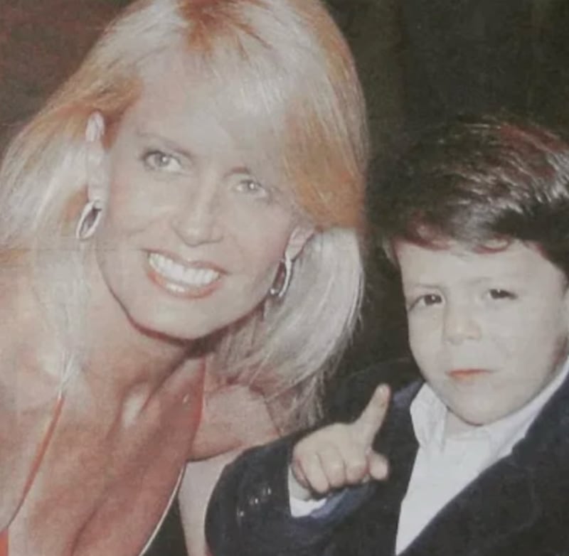 Cecilia Bolocco y Máximo Menem | Fuente: Instagram @maximobolocco
