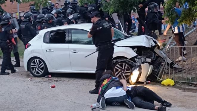 Atropello masivo en Barcelona