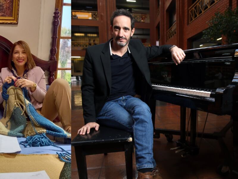 Piano y tejidos: Actores de “Secretos de familia” revelan cómo mataban el tiempo durante las grabaciones