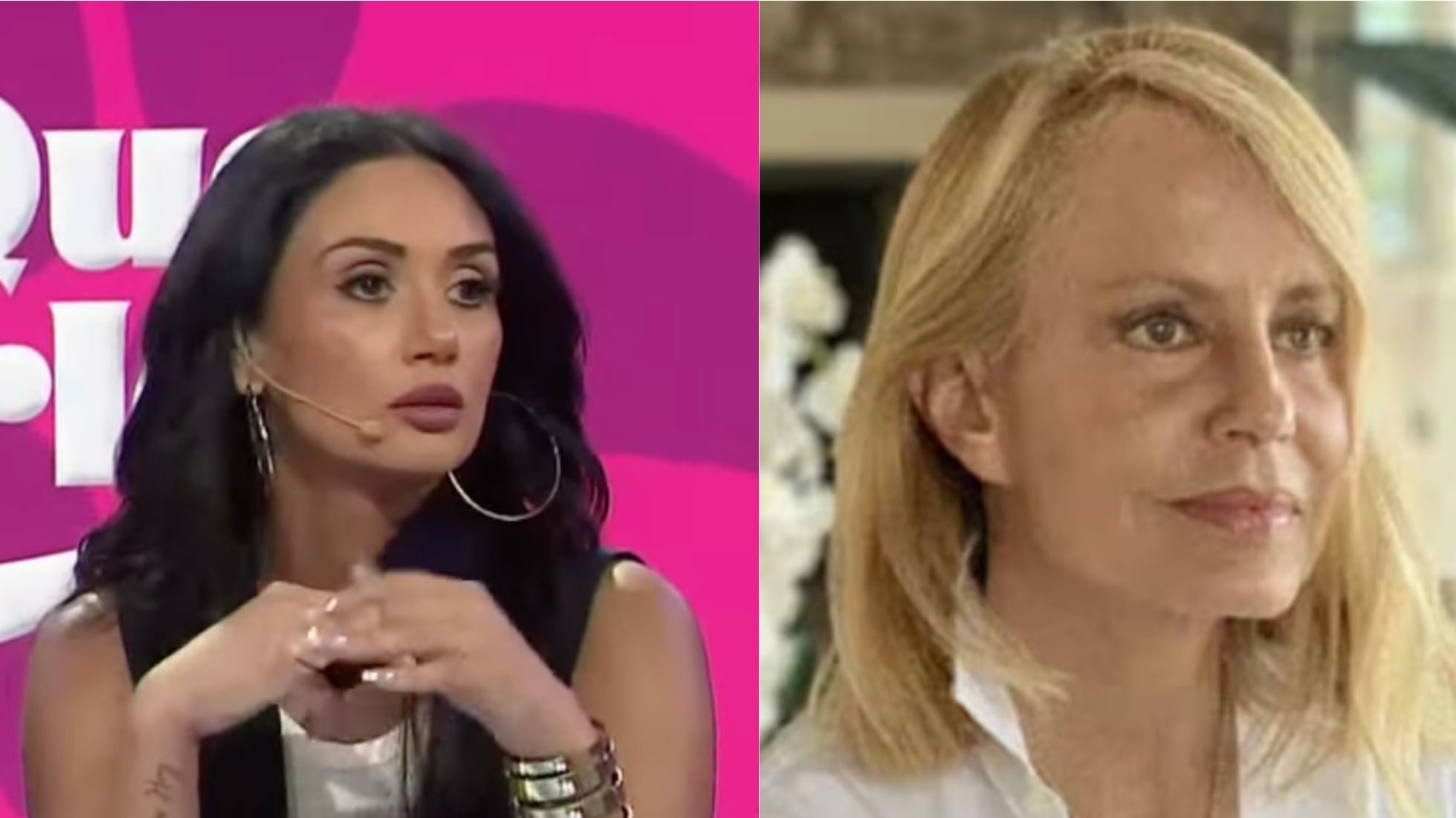 Pamela Díaz y Cecilia Bolocco