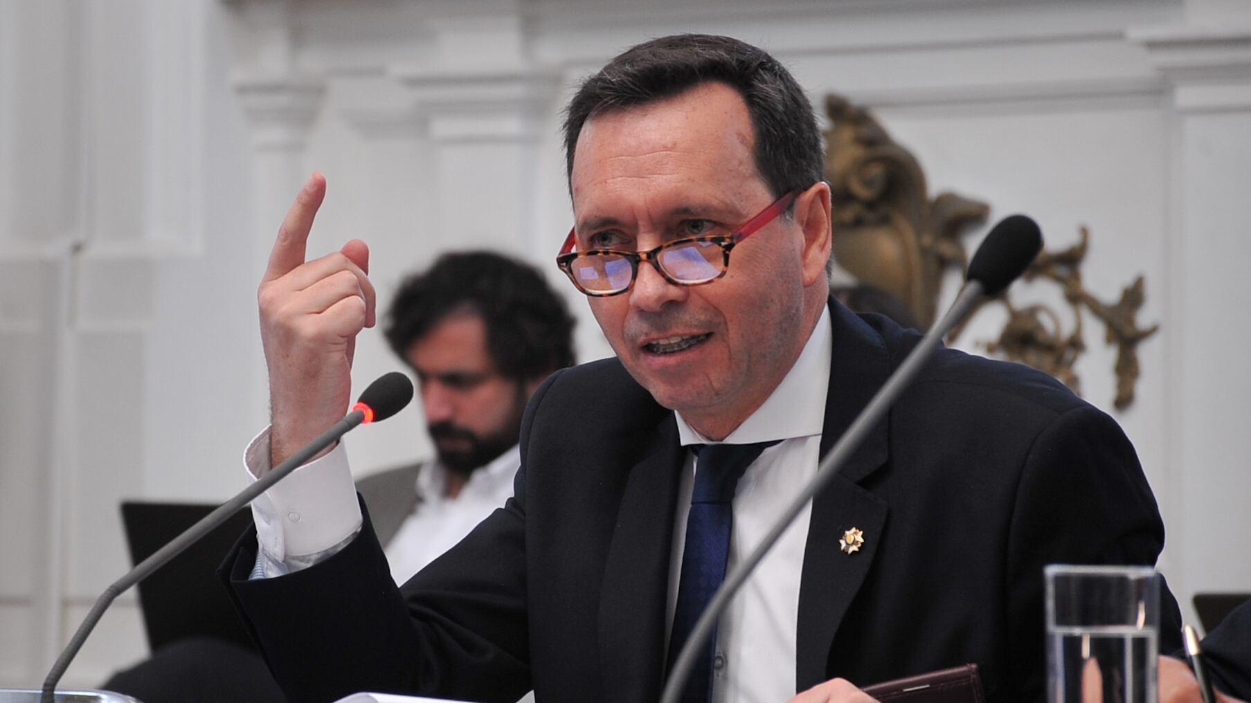 Eduardo Cerna declaró ante la Comisión Investigadora del Caso Monsalve. / AGENCIAUNO