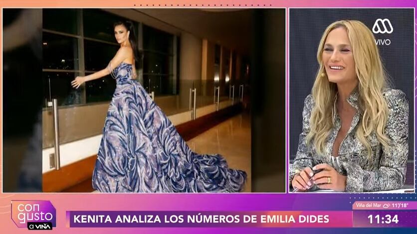 La numeróloga aventuró un buen año a Emilia Dides desde los números de la recién elegida reina del Festival de Viña del Mar.