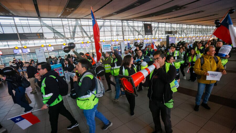Huelga Sindicato de Trabajadores Nuevo Pudahuel