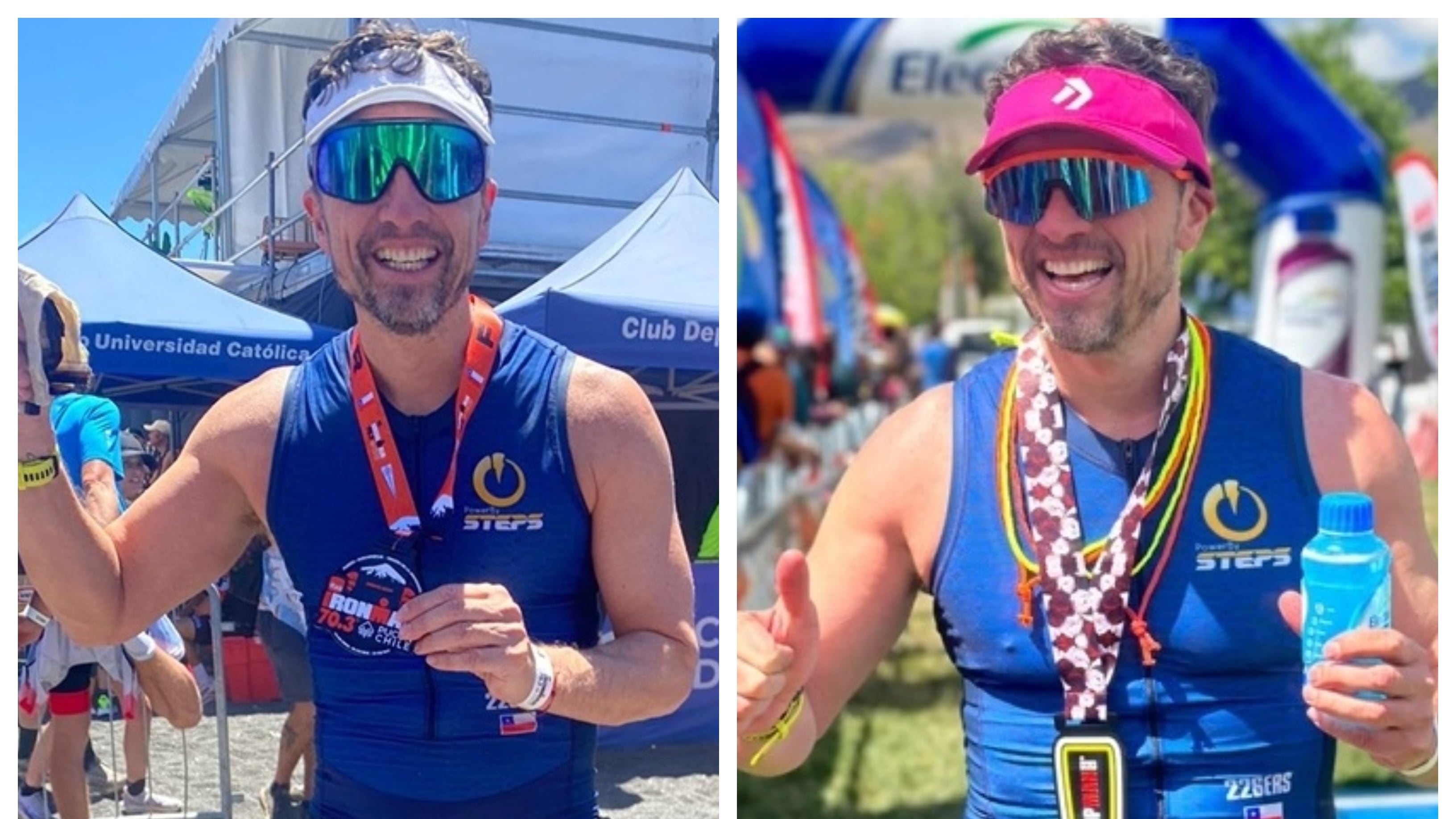 El periodista deportivo y rostro de ESPN Chile evidenció este lunes su satisfacción por conseguir terminar la competencia en Pucón.