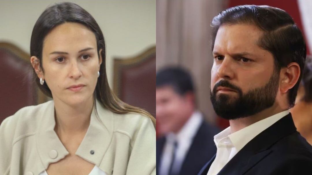Paula Labra y Gabriel Boric