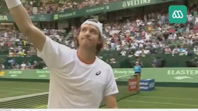 El tenista chileno volverá a verse las caras con el alemán Zverev en el torneo de Halle. El partido fue programado para este próximo viernes en el pasto germano.