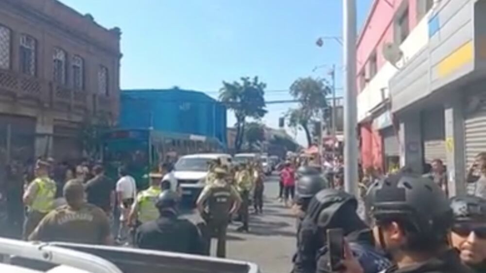 Operativo Carabineros Toesca - Fuente: Mega