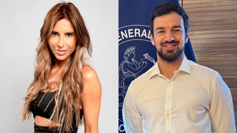 Carla Ballero y Tomás Vodanovic | Fuente: Canal 13 e Instagram @tomasvodanovic