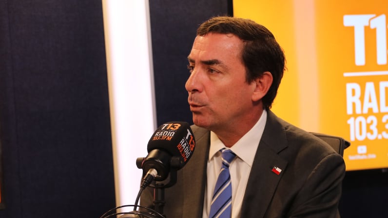 Ministro de Justicia y Derechos Humanos, Fernando Rabat | Fuente: X @Tele13_Radio