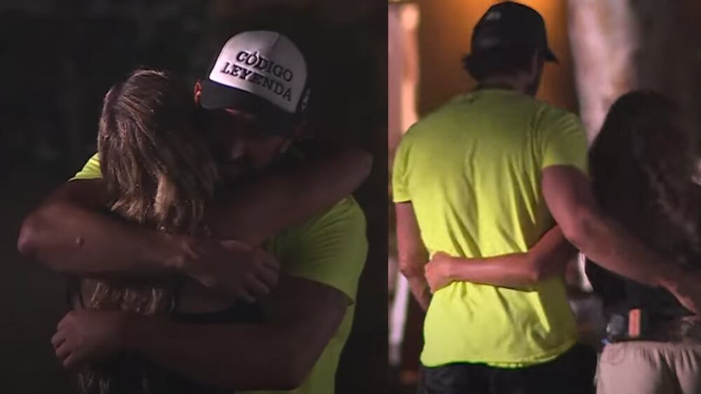 Angélica Sepúlveda y Arturo Longton | Captura: Canal 13