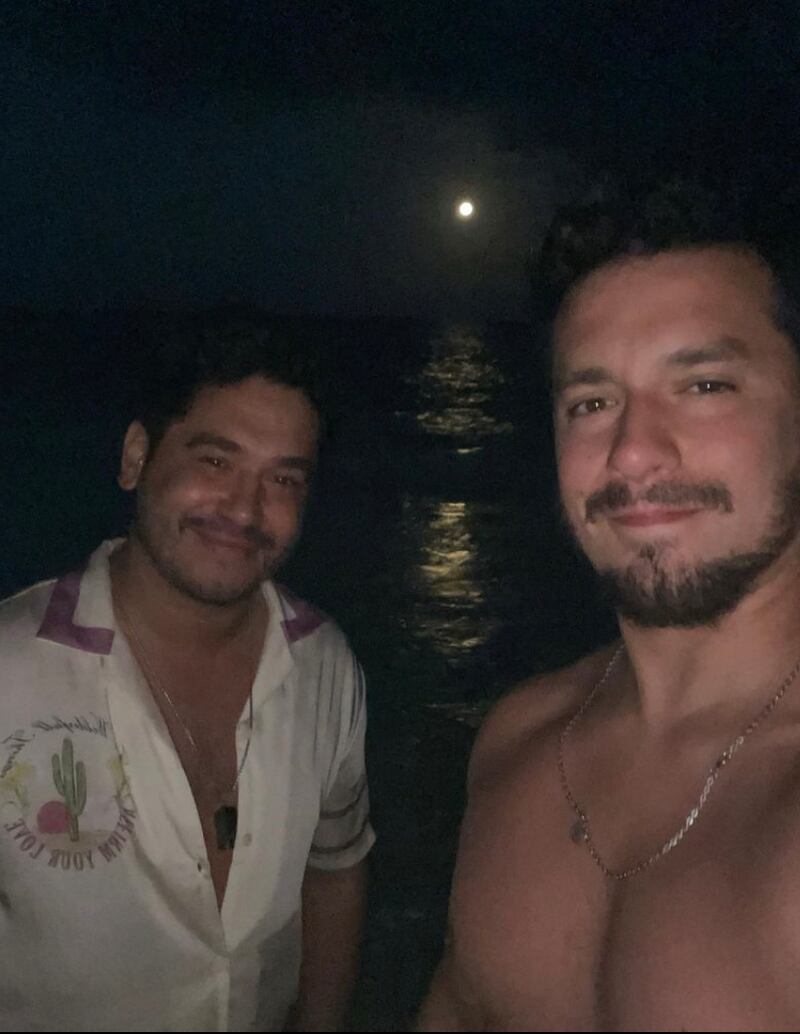 Gino Costa y Miguel Ángel Campos | Instagram