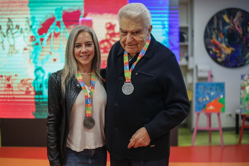 Medallas Maratón de Santiago Teletón