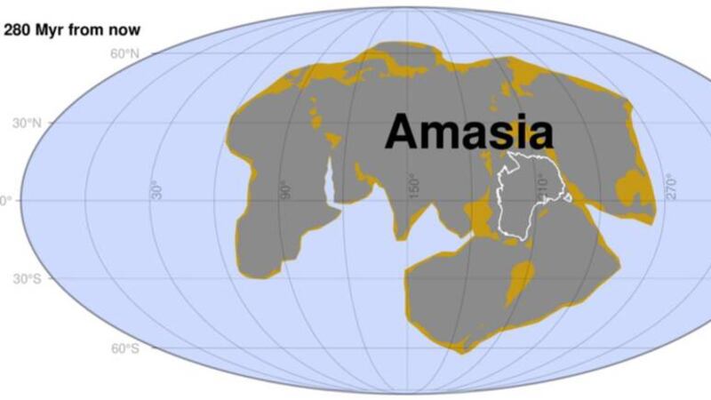 supercontinente Amasia