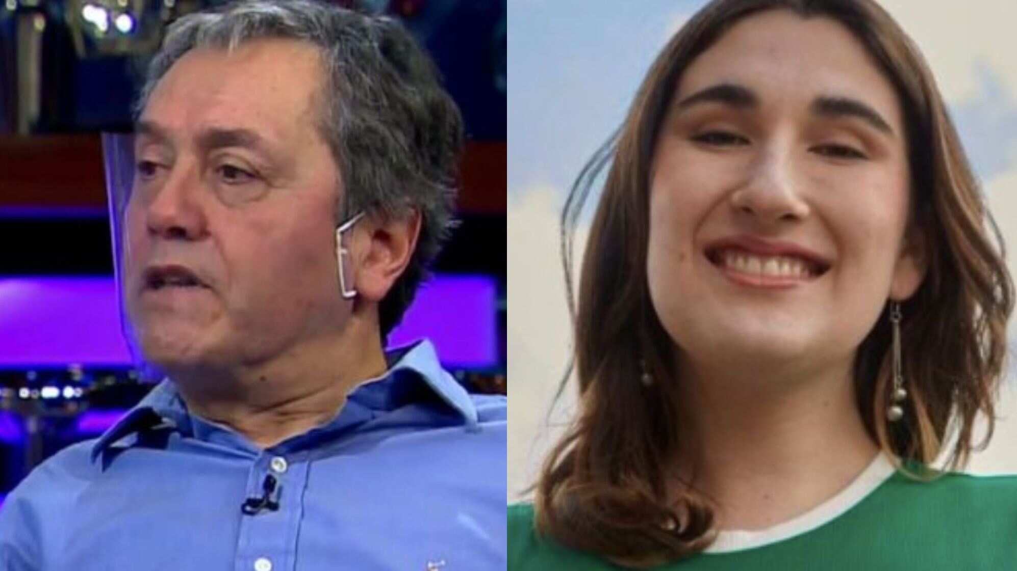 Claudio Reyes y Emilia Schneider | Captura