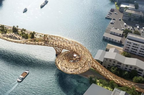 Conoce los detalles sobre el puente dorado que planean construir sobre Bangkok