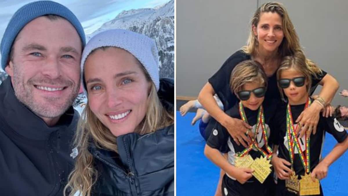 Elsa Pataky y Chris Hemsworth hijos