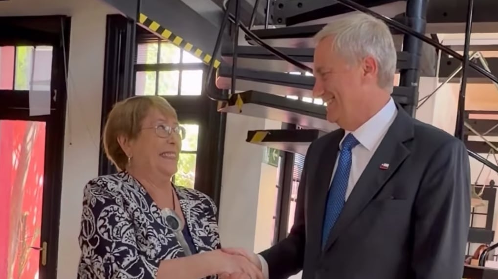 Michelle Bachelet y José Antonio Kast se reunieron en la Fundación Horizonte Ciudadano