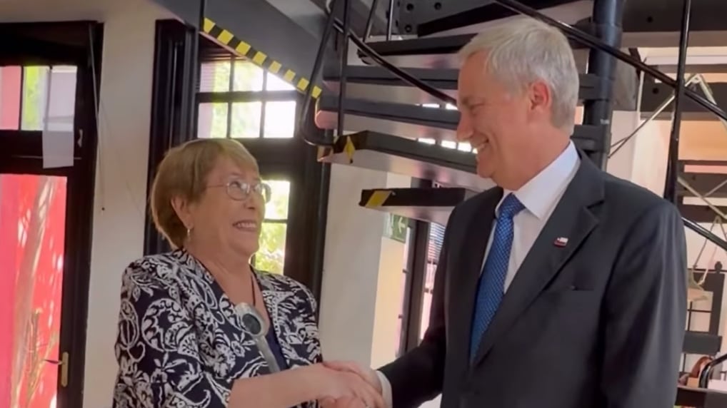 Michelle Bachelet y José Antonio Kast se reunieron en la Fundación Horizonte Ciudadano