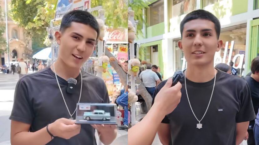“Quiero estudiar astrofísica”: Joven comerciante del Paseo Ahumada conmovió en redes al celebrar puntajes PAES