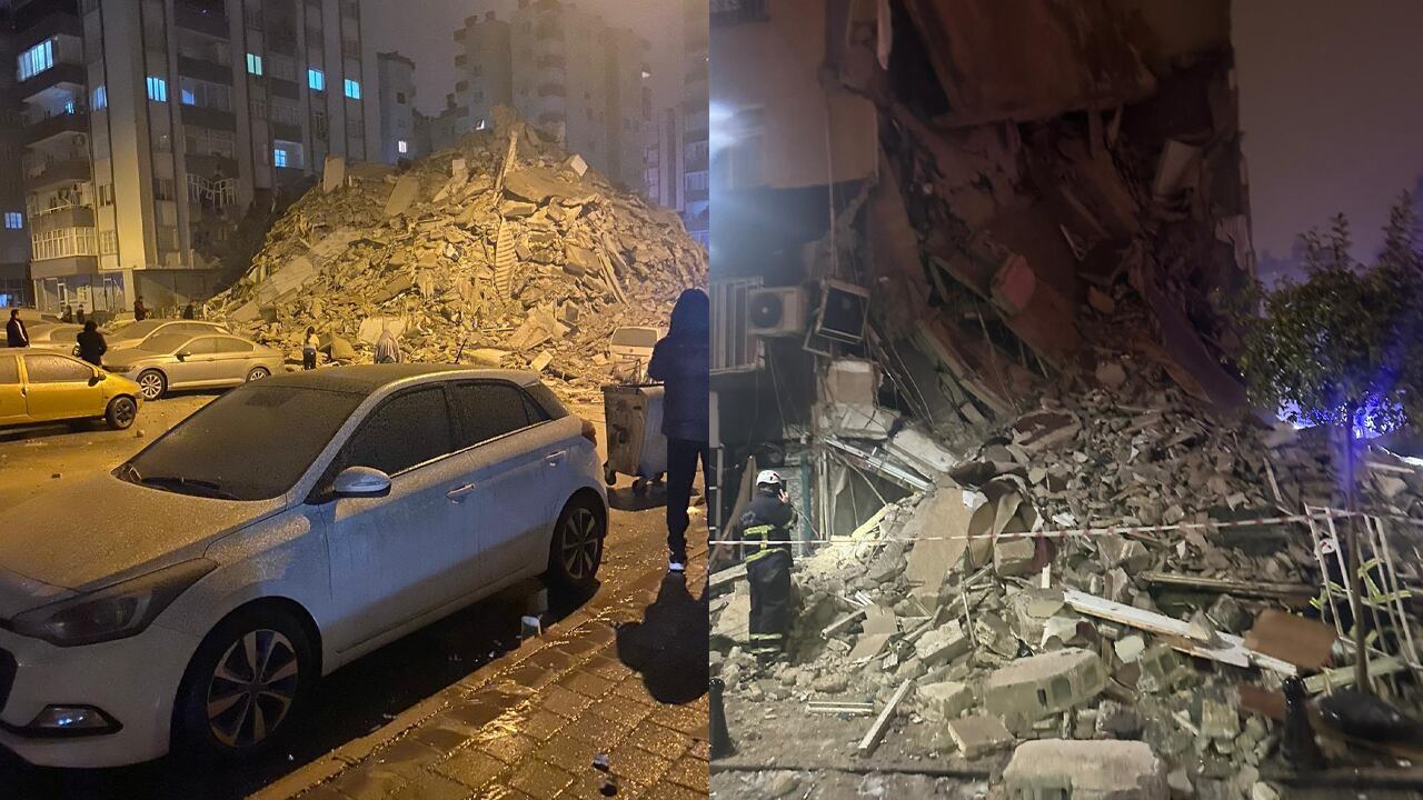Terremoto en Gaziantep en Turquía