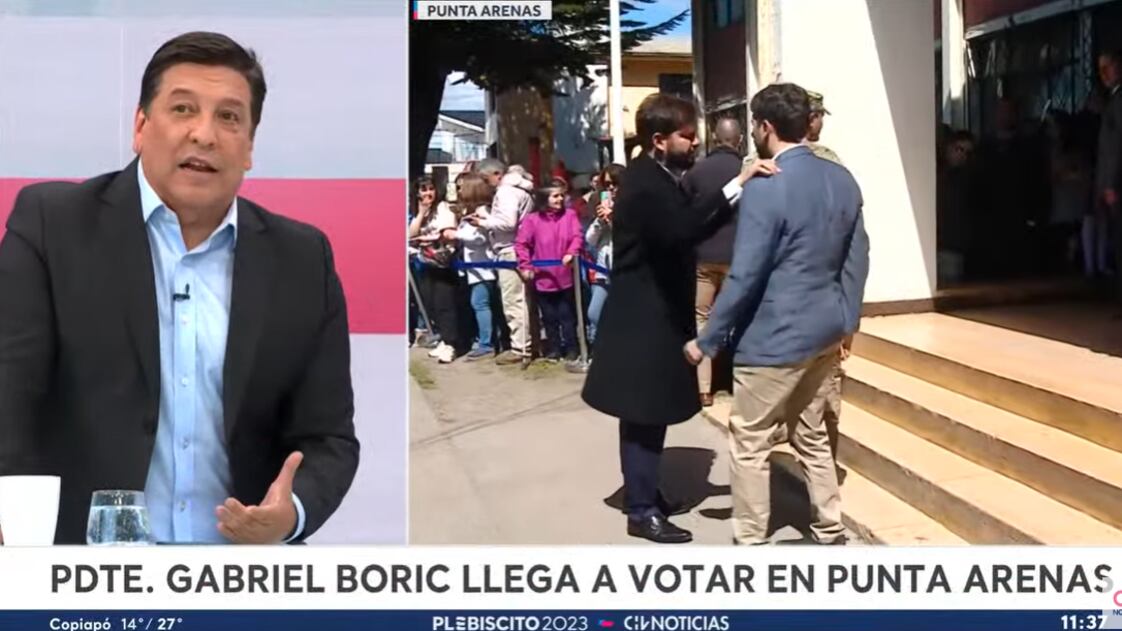 Julio César Rodríguez y Gabriel Boric | CHV